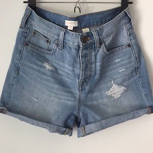 J.Crew high waisted shorts